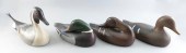 FOUR HOLGER SMITH DECOYS MASSA