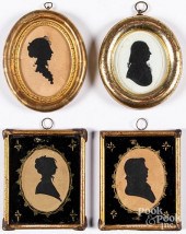 FOUR HOLLOWCUT SILHOUETTES, 19
