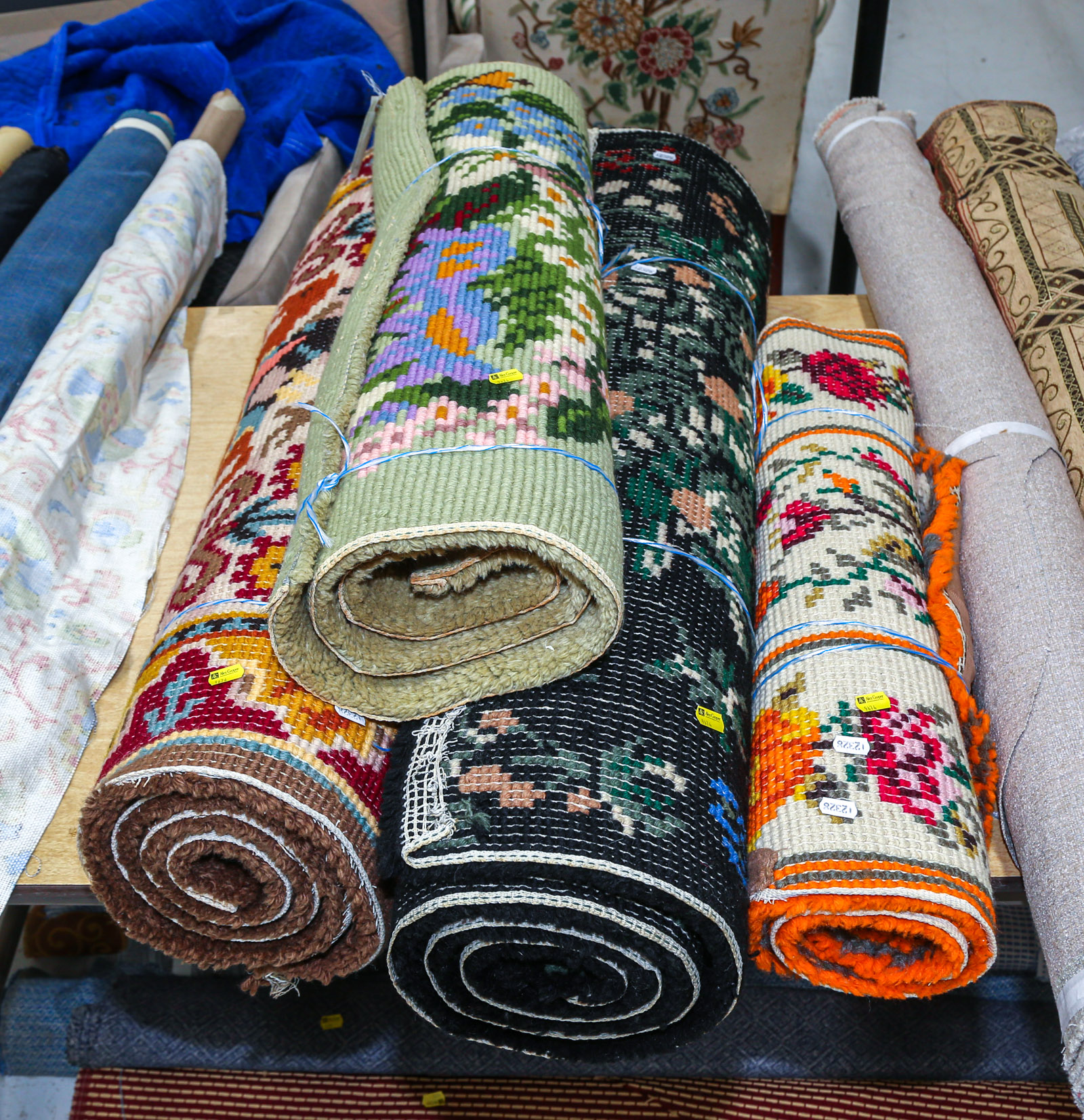 FOUR HOOK RUGS .