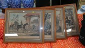 FOUR HORSE-THEMED PRINTS AFTER