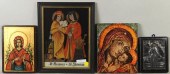 FOUR ICONS INCLUDING A REVERSE