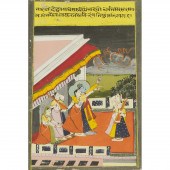Four Indian School Miniature P