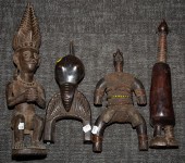 FOUR INDIGENOUS STYLE WOOD CAR