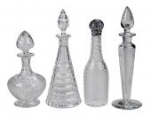 FOUR INTAGLIO, ETCHED, AND CUT