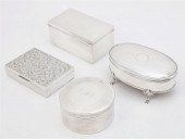 FOUR INTERNATIONAL SILVER TABL