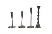 FOUR IRON CANDLESTICKSFOUR IRO