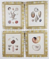 FOUR ITALIAN FRAMED DECORATIVE