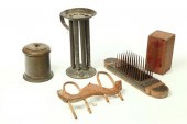 FOUR ITEMS.  American  19th-20