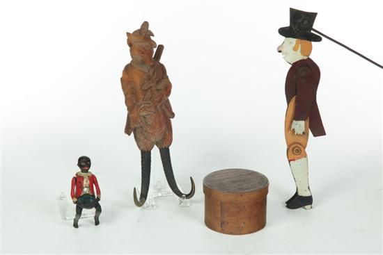 FOUR ITEMS.  Late 19th century.