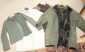FOUR JACKETS OR COATS, RALPH L