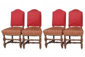 FOUR JACOBEAN REVIVAL STYLE OA