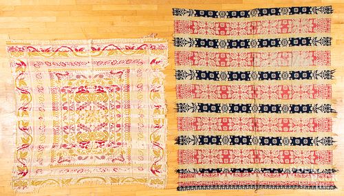 FOUR JACQUARD AND OVERSHOT