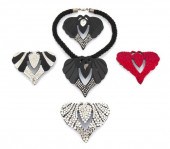 * Four James Arpad Rhinestone