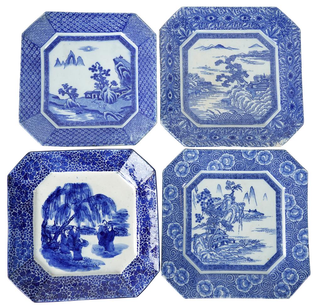FOUR JAPANESE ARITA IMARI