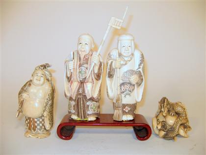 Four Japanese elephant or mammoth