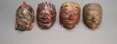 FOUR JAPANESE LACQUER PAPIER M