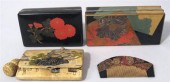 Four Japanese table items    1