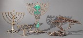 FOUR JUDAICA MENORAHSFour Juda