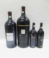 FOUR LARGE BOTTLES OF VINTAGE