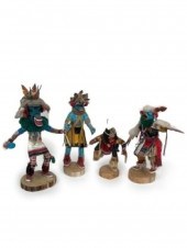 FOUR LARGE NATIVE AMERICAN CAR