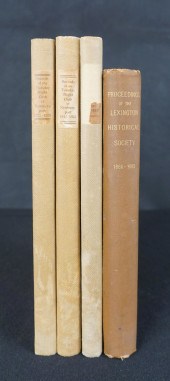 FOUR LATE 19TH - EARLY 20TH CE