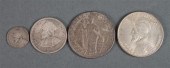 Four Latin American silver coi