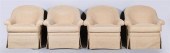FOUR LEE JOFA CLUB CHAIRSFOUR