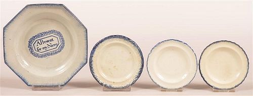 FOUR LEEDS SOFT PASTE BLUE