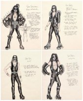 Four LeGaspi KISS costume desi