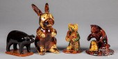 FOUR LESTER BREININGER FIGURAL