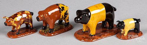 FOUR LESTER BREININGER FIGURAL