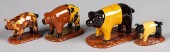 FOUR LESTER BREININGER FIGURAL