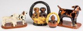 FOUR LESTER BREININGER REDWARE
