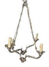 FOUR LIGHT NEOCLASSICAL STYLE