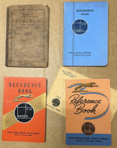 FOUR LINCOLN MODEL K MANUALS -