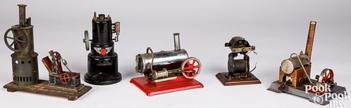 FOUR LIVE STEAM BOILERSFour live