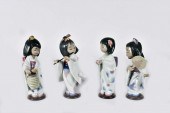 FOUR LLADRO PORCELAIN FIGURES