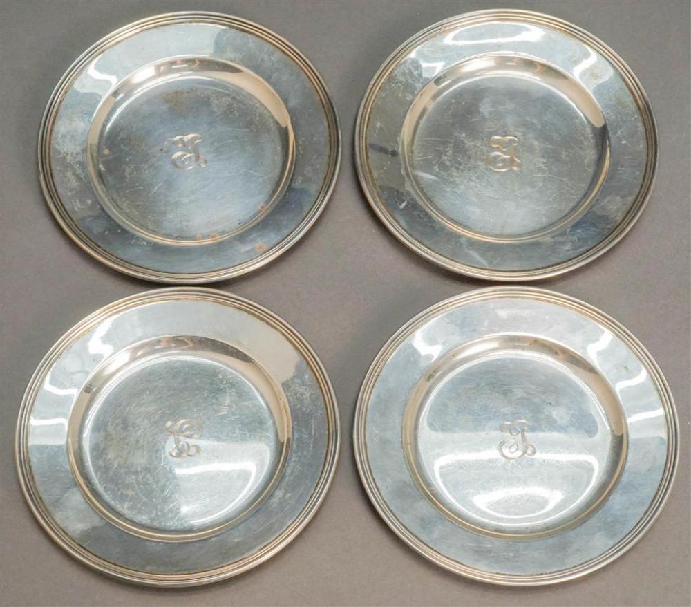 FOUR LORD SAYBROOK PATTERN STERLING