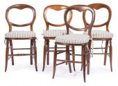 FOUR LOUIS PHILIPPE FRUITWOOD