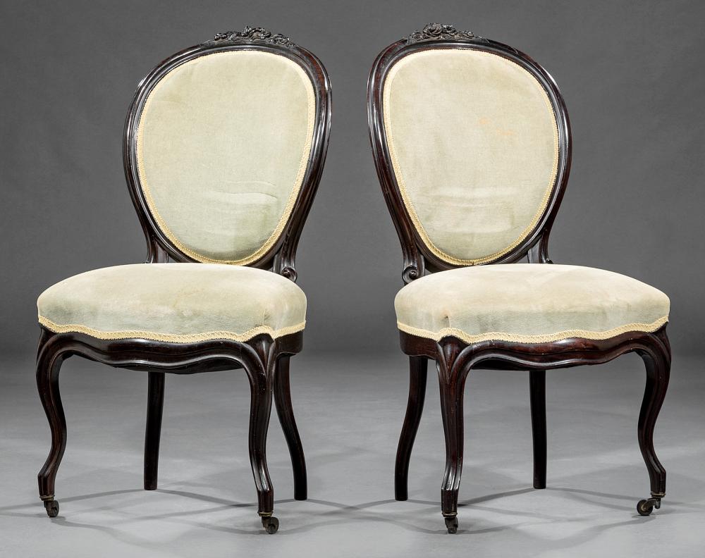 FOUR LOUIS PHILIPPE ROSEWOOD