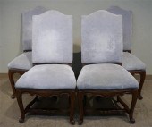 FOUR LOUIS XV STYLE FRUITWOOD