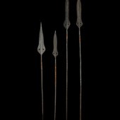 Four Maasai Warrior Spears
Eas
