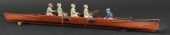 FOUR MAN SCULL WITH COXSWAIN G