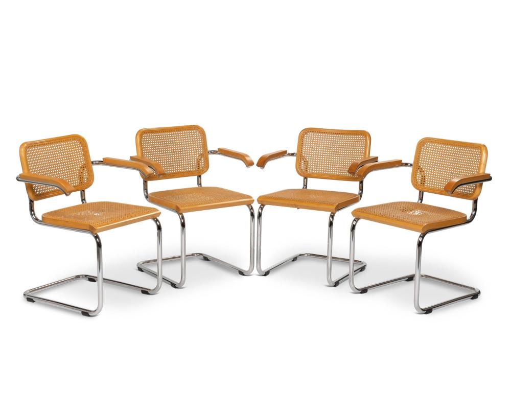 FOUR MARCEL BREUER "CESCA"