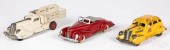 FOUR MARX PRESSED STEEL VEHICL