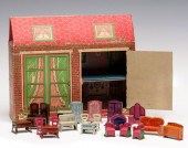 FOUR MARX TIN LITHO 'PLAYSET'