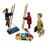 FOUR MARX WIND-UP TOYS 20TH CE