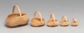 Four Mary Prater baskets (McMi