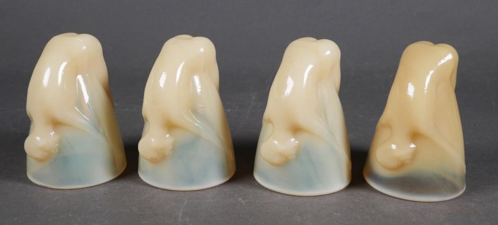FOUR MCKEE "BOTTOMS UP" CUSTARD