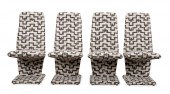 FOUR MCM DANISH CANTILEVER DIN